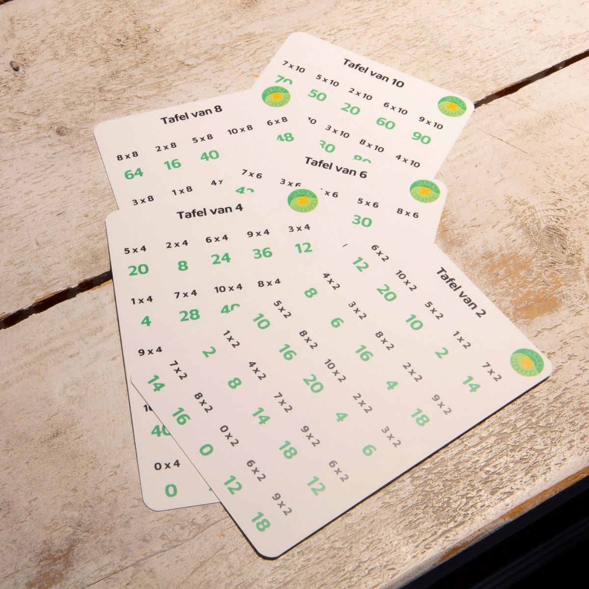 Tafel kaartenset