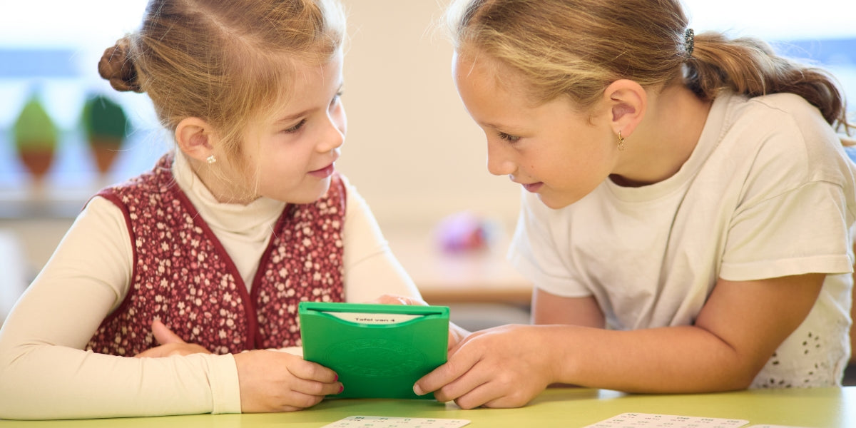 Oefenen van tafels, ook in de vakantie
