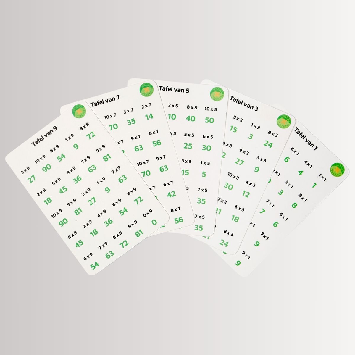 Tafel kaartenset